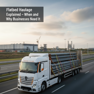 Flatbed Haulage Explained – When and Why Businesses Need It